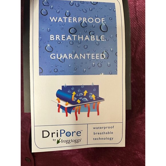 Frogg Toggs Womens XLarge Proaction 3-Layer Travel Sports Rain Suit  Waterproof - Picture 7 of 8